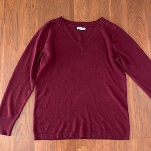 Croft & Barrow Maroon Sweater